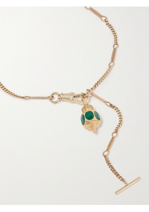 Pascale Monvoisin - Petra N°4 + Germain 9-karat Gold, Resin And Diamond Necklace - One size