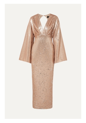 RASARIO - Sequined Crepe Gown - Neutrals - FR 36,FR 38,FR 42,FR 44
