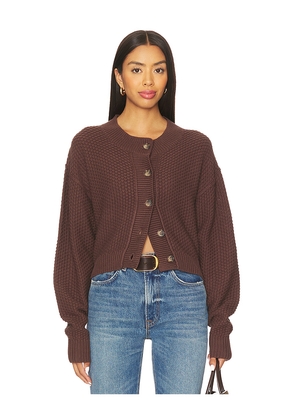 Free People Lila Cardi in Brown. Size L. Also in XS, S, M.