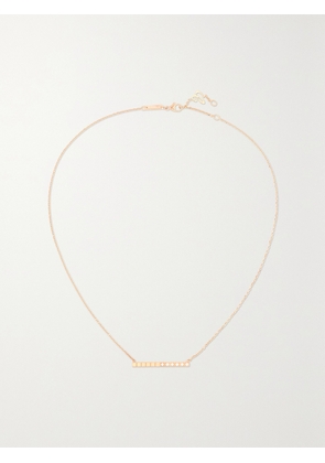 Chopard - Ice Cube Pure 18-karat Rose Gold Diamond Necklace - One size