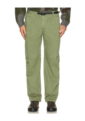 Gramicci Voyager Pant in Green. Size M. Also in S, XL/1X.