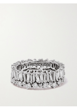 Suzanne Kalan - 18-karat White Gold Diamond Ring - Silver - 4