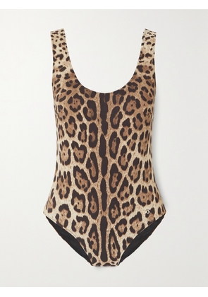 Dolce & Gabbana - Leopard-print Swimsuit - Animal print - 1,2,3,4,5
