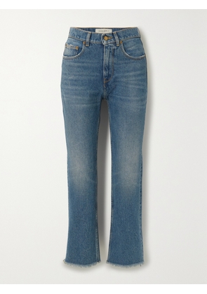 Golden Goose - Golden High-rise Cropped Flared Jeans - Blue - 24,25,26,27,28,29,30,31,32