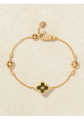 Buccellati - Opera Tulle 18-karat Gold And Enamel Bracelet - S,M,L