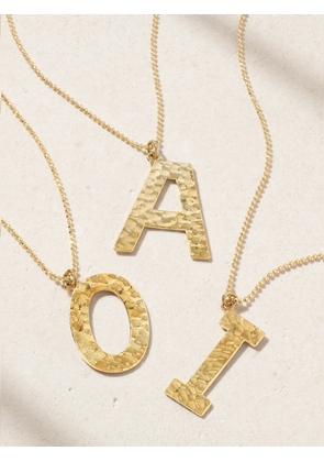 Jennifer Meyer - Initial 18-karat Gold Necklace - A,E,F,H,I,J,K,L,N,O,R,S,T
