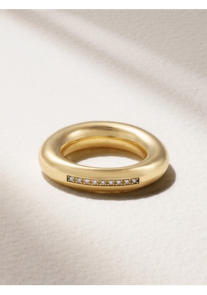 Lauren Rubinski - 14-karat Gold Diamond Ring - 52,54
