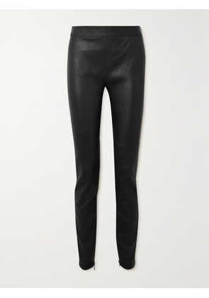 Givenchy - Overlock Leather Leggings - Black - FR 34,FR 36,FR 38,FR 40,FR 42