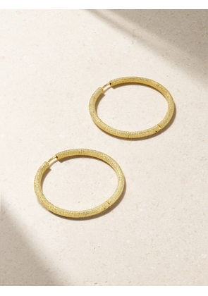 Carolina Bucci - Florentine 18-karat Gold Hoop Earrings - One size