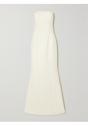 SAFIYAA - Strapless Crepe Gown - Ivory - FR 34,FR 36,FR 38,FR 40,FR 42,FR 44,FR 46