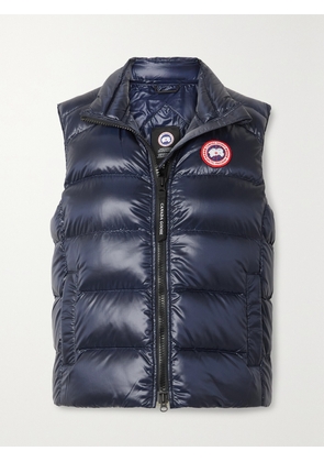 Canada Goose - Cypress Quilted Recycled Ripstop Down Vest - Blue - xx small,x small,small,medium,large,x large,xx large