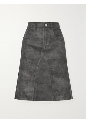 Marant Étoile - Fiali Leather Skirt - Black - FR 34,FR 36,FR 38,FR 40,FR 42,FR 44