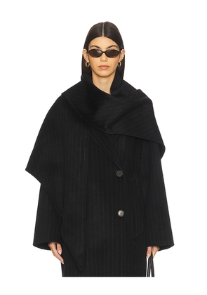 Ivy Oak Ariana Head Scarf in Navy.