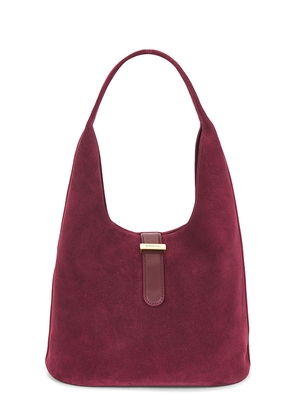 SIMKHAI Khai Hobo Bag in Red.