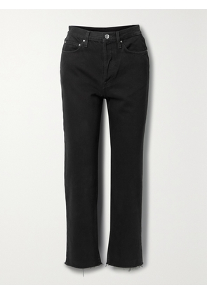 TOTEME - Classic Cut High-rise Straight-leg Organic Jeans - Black - 24,25,26,27,28,29,30,31