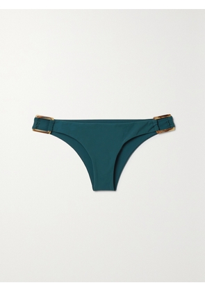 ANEMOS - + Net Sustain Embellished Bikini Briefs - Green - x small,small,medium,large