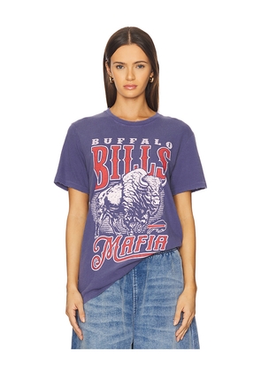 Junk Food Bills Mafia Vintage Tee in Blue. Size L. Also in M, XL/1X.