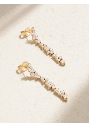 Sydney Evan - 14-karat Gold Diamond Earrings - One size