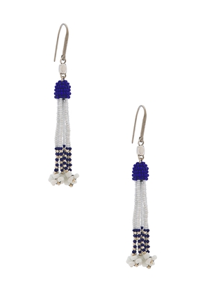 Isabel Marant Nina Pendant Earrings in White.