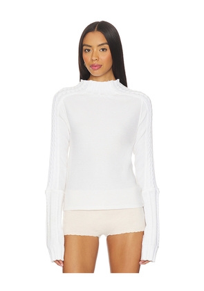 Free People x We The Free Breezy Swit Top In Ivory in Ivory. Size L. Also in S, XS, M, XL.