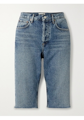 AGOLDE - Carrie Denim Shorts - Blue - 24,25,26,27,28,29,30,31,32