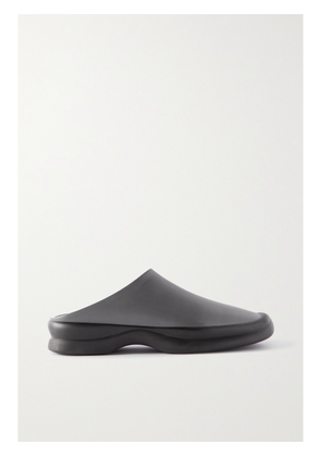 The Row - Town Leather Clogs - Gray - IT35,IT36,IT36.5,IT37,IT37.5,IT38,IT38.5,IT39,IT39.5,IT40,IT40.5,IT41,IT41.5,IT42