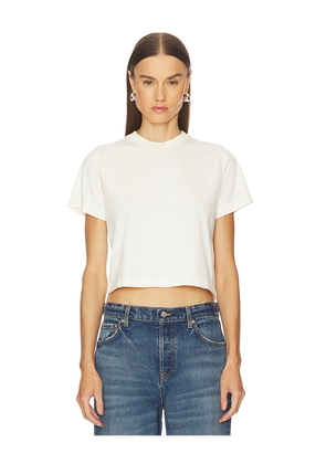 GRLFRND Boy Tee in White. Size L. Also in S, XXS, XS, M, XL.