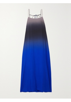 The Row - Kula Ombré Voile Maxi Dress - Blue - US0,US2,US4,US6,US8,US10,US12