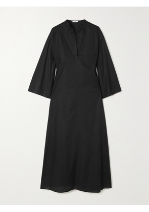 The Row - Lanna Cotton-voile Maxi Dress - Black - x small,small,medium,large,x large