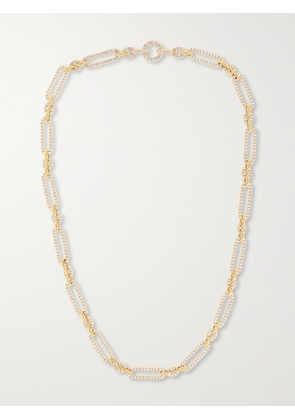 David Yurman - Lexington 18-karat Gold Diamond Necklace - One size