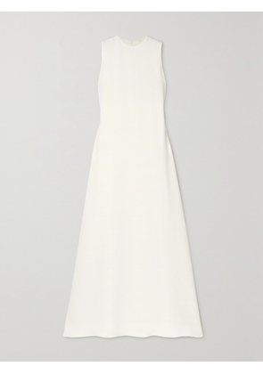 The Row - Eno Silk-crepe Maxi Dress - Off-white - US0,US2,US4,US6,US8,US10