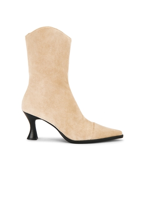 Jeffrey Campbell Mimoza Boot in Beige. Size 10. Also in 6.5, 9.5.
