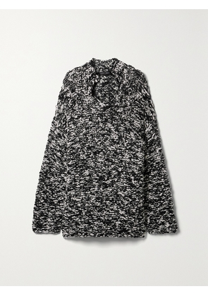 Proenza Schouler - Oversized Wool Sweater - Black - XS/S,M/L