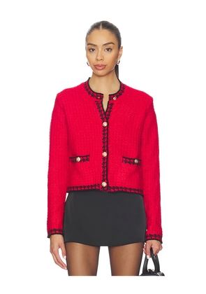 John & Jenn by Line Benedict Cardigan in Red. Size L. Also in M.