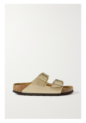 Birkenstock - Arizona Metallic Faux Leather Sandals - Gold - IT35,IT36,IT37,IT38,IT39,IT40,IT41,IT42,IT43