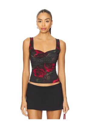 Good American Mesh Bustier in Black. Size M. Also in S, XL/1X, XS, XXL/2X, XXXL/3X, XXXXL/4X.