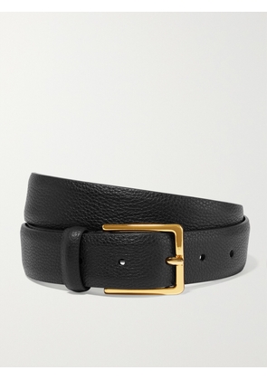 Anderson's - Textured-leather Belt - Black - 65,70,75,80,85,90