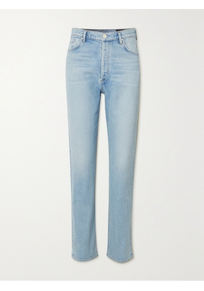 GOLDSIGN - + Net Sustain Lawler High-rise Straight-leg Organic Jeans - Blue - 23,24,25,26,27,28,29,30,31,32