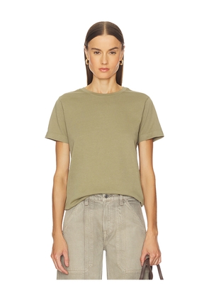 GRLFRND Small Tee in Olive. Size L. Also in XXS, XS, S, M, XL.
