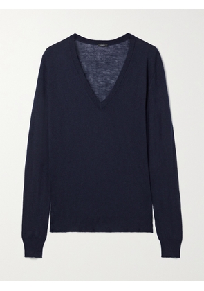 Joseph - Cashair Cashmere Sweater - Blue - x small,small,medium,large,x large