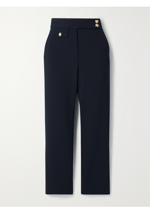 Veronica Beard - Renzo Cropped Woven Straight-leg Pants - Blue - US0,US2,US4,US6,US8,US10,US12,US14,US16
