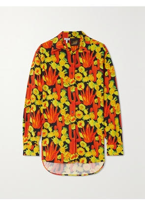 LOEWE - + Paula's Ibiza Printed Woven Shirt - Orange - FR 32,FR 34,FR 36,FR 38,FR 40,FR 42,FR 44