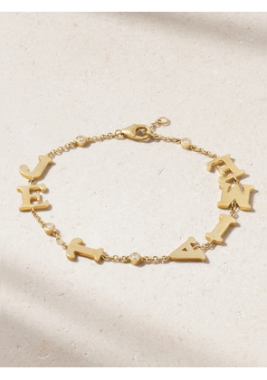 Yvonne Léon - Je T'aime 9-karat Gold Diamond Bracelet - One size