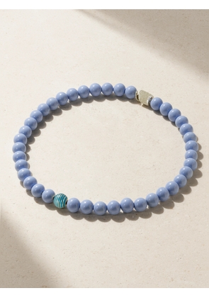 Lauren Rubinski - Sterling Silver, 14-karat Gold And Enamel Necklace - One size