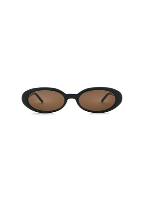 Heaven Mayhem Esme Sunglasses in Black.