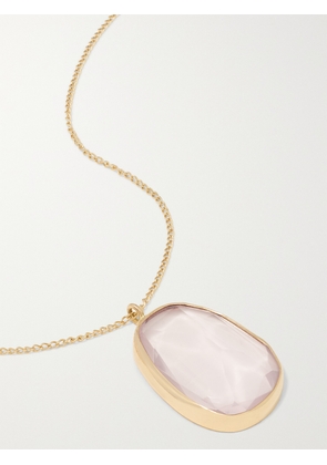 Melissa Joy Manning - 14-karat Recycled Gold Quartz Necklace - One size