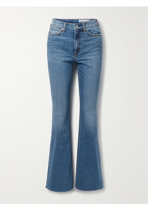 RAG & BONE - Nina High-rise Flared Jeans - Blue - 23,24,25,26,27,28,29,30,31,32