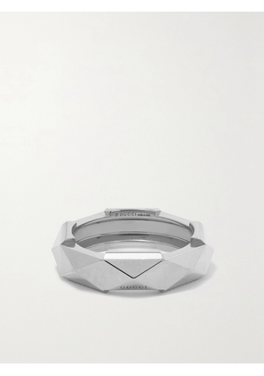 Gucci - Link To Love 18-karat White Gold Ring - Silver - 11,13,15