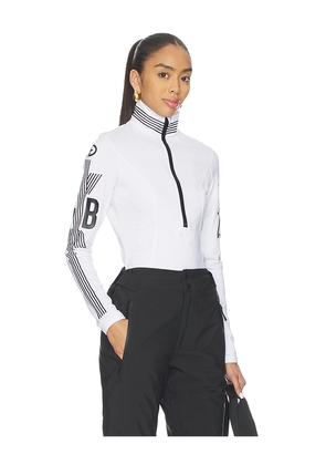 Goldbergh Corsa Ski Pully in White. Size L. Also in XS, S, M.