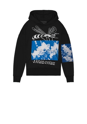 Jungles Plant Sex Hoodie in Black. Size L. Also in S, M, XL/1X.